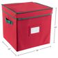 Timberlake Ornament Storage Box in Red (Set of 2), , large