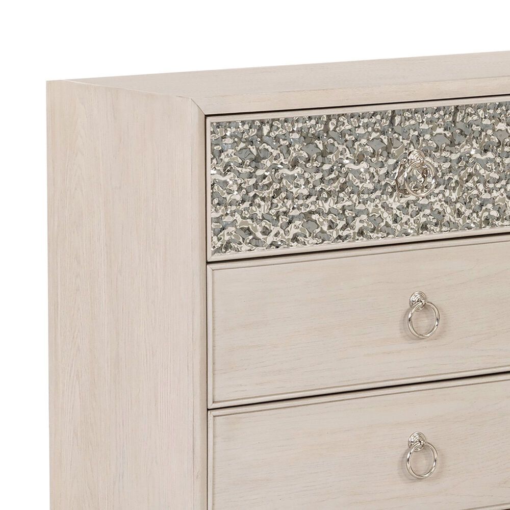 Furniture of America Bashford 6-Drawer Dresser and Mirror in Natural Oak, , large