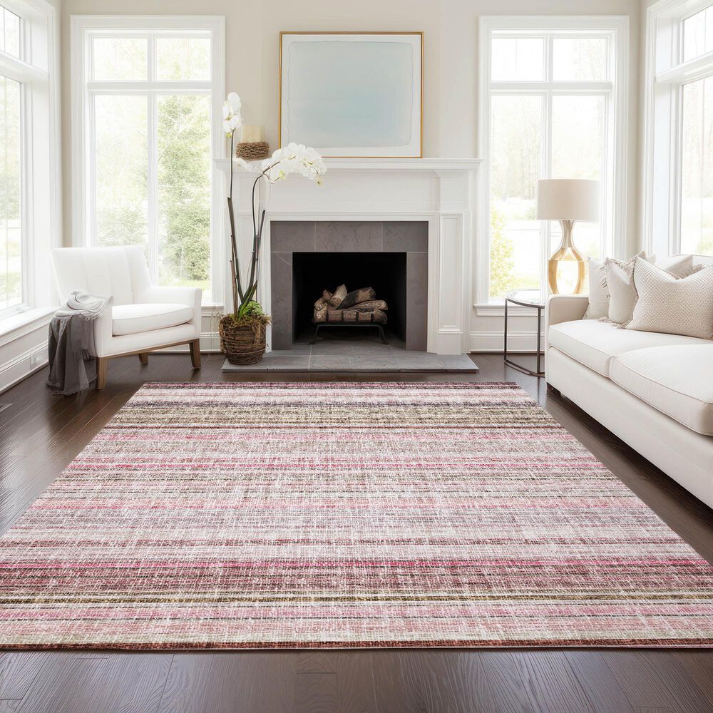 Dalyn Rug Company Portico PO2 Pink 10&#39; x 14&#39; Area Rug, , large
