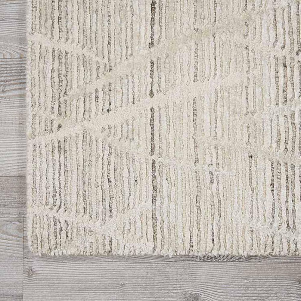 Nourison Ocean OCP02 9&#39;9&quot; x 13&#39;9&quot; Pearl Area Rug, , large