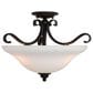Vaxcel Monrovia 3-Light Semi Flush Mount in Oil Rubbed Bronze, , large