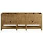 James Martin Breckenridge 84" Double Bathroom Vanity in Light Natural Oak with 3 cm Eternal Jasmine Pearl Top and Rectangular Sinks, , large