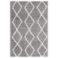 Safavieh Venus Shag VNS682J 8" x 10" Grey and Ivory Area Rug, , large