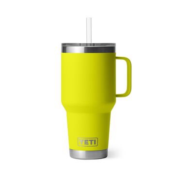 YETI Rambler 35 oz Straw Mug Firefly Yellow, , large