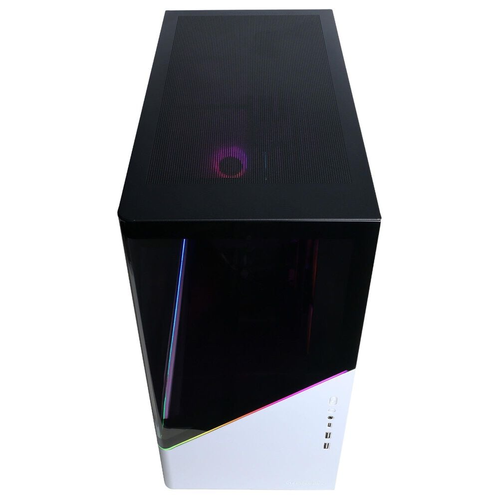 CyberPowerPC Gamer Xtreme Gaming Desktop | Intel Core i7-14700F - 16GB RAM - NVIDIA GeForce RTX 5050 Graphics - 2TB SSD in White, , large