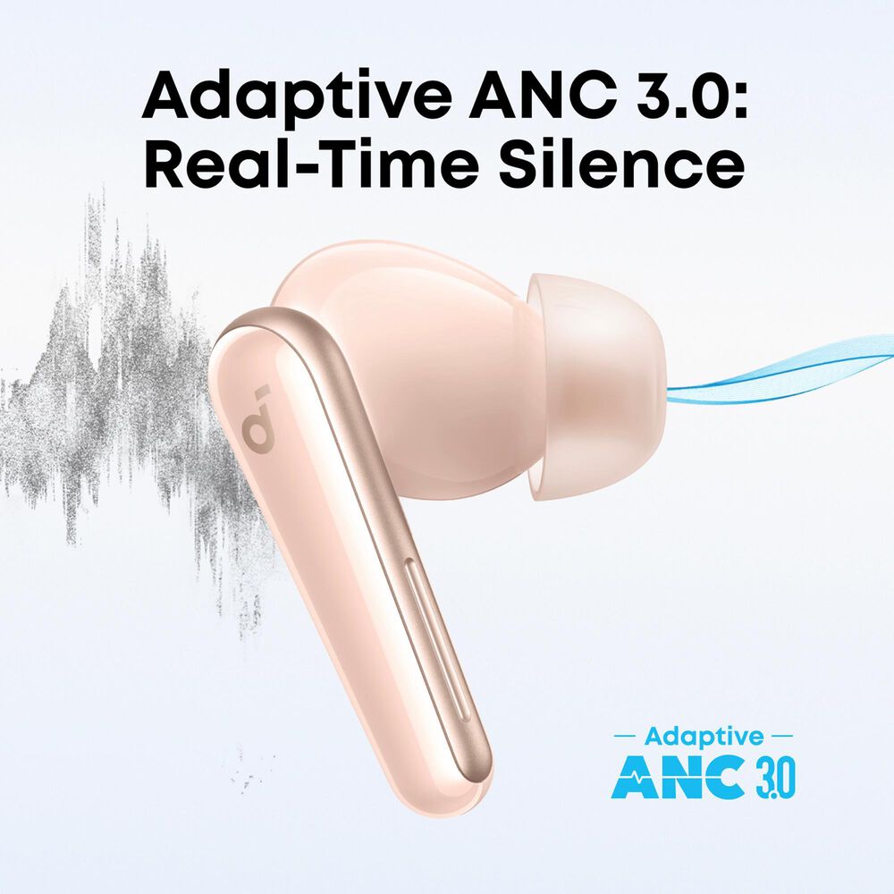 Anker Liberty 5 Noise-Cancelling Earbuds with Dolby Audio in Pink, , large