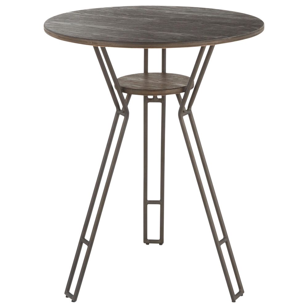 Lumisource Folia Counter Table in Espresso/Antique, , large