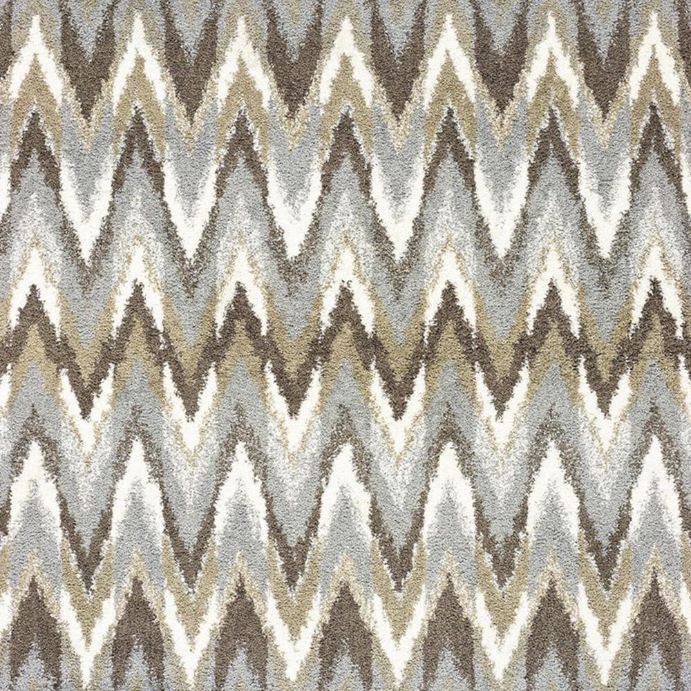 Oriental Weavers Verona 004D6 6&#39;7&quot; x 9&#39;6&quot; Grey and Taupe Area Rug, , large
