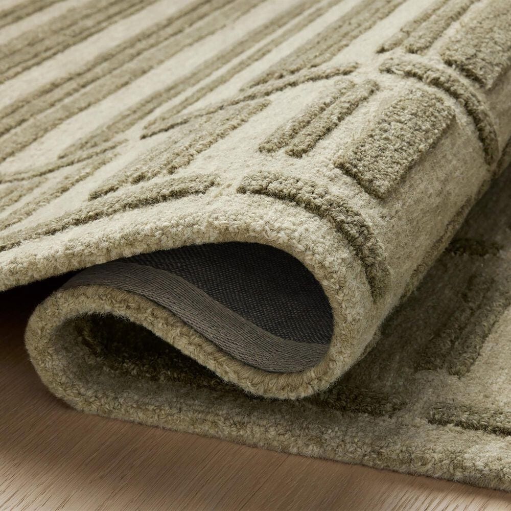Chris Loves Julia x Loloi Bradley 9&#39;3&quot; x 13&#39; Sage and Olive Area Rug, , large