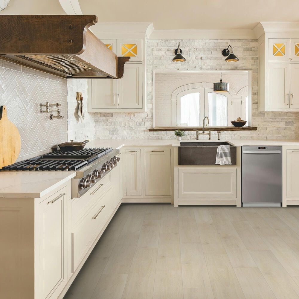 Karastan Farrington Crest Dove Hickory 8&quot; x 54&quot; Laminate, , large