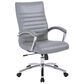 Valor Living FL Series Mid Back Executive Chair in Grey, , large