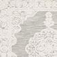Safavieh Micro-Loop MLP275F 5" Square Gray and Ivory Area Rug, , large
