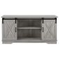 Walker Edison 58" TV Stand in Stone Grey, , large