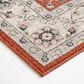 Central Oriental Minerva Maneli Spice and Alabaster 2"3" x 7"7" Runner, , large