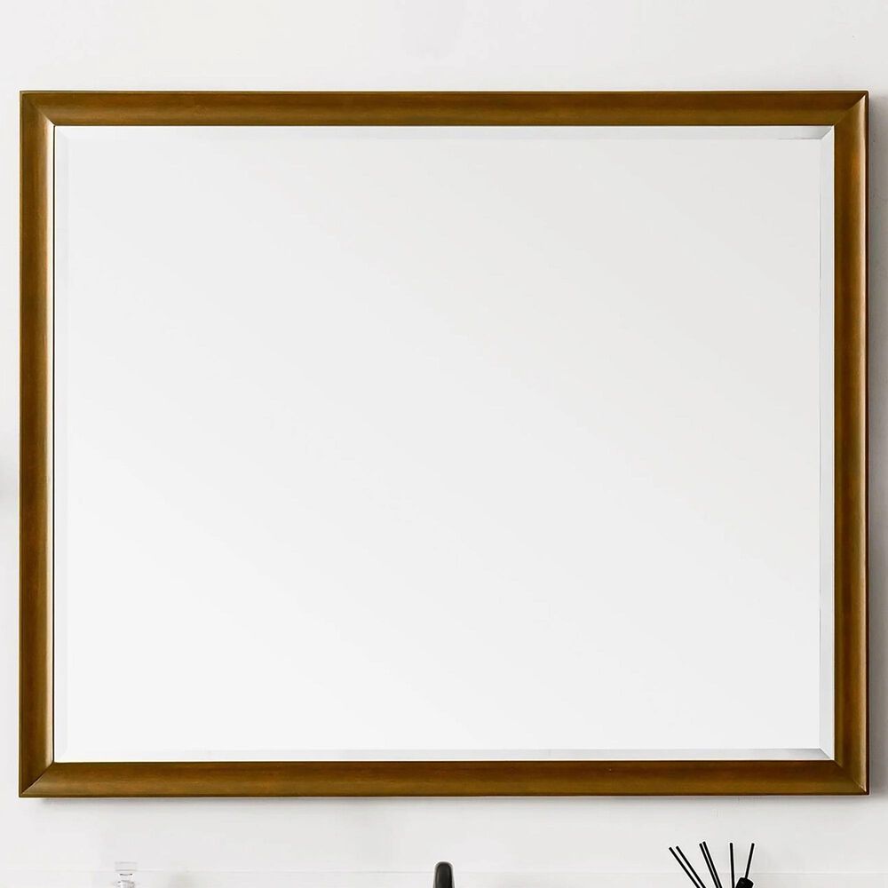 James Martin Vanities Glenbrooke 48" Rectangular Mirror in Country Oak, , large