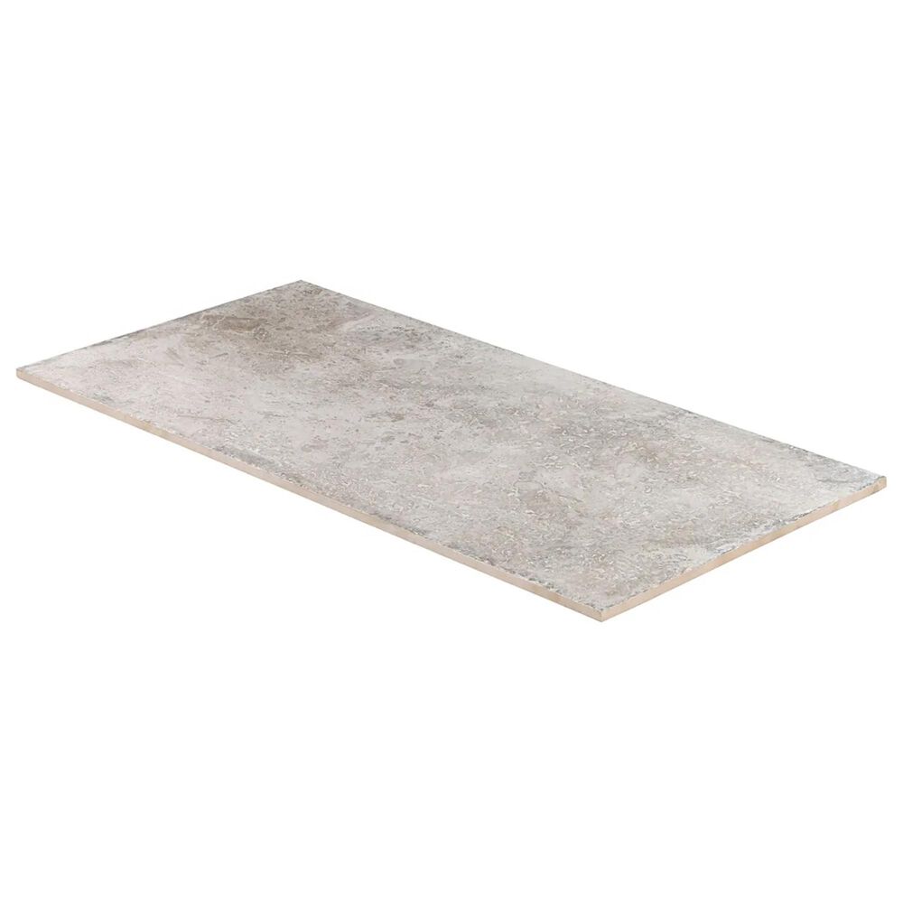 Soho Studio Caruso Efeso Gray 12" x 24" Travertine Look Matte Porcelain Tile, , large