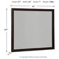 Ashley Neymorton Bedroom Mirror in Dark Grayish Brown, , large