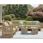 Ashley Serena Shores Patio Coffee Table in Beige, , large
