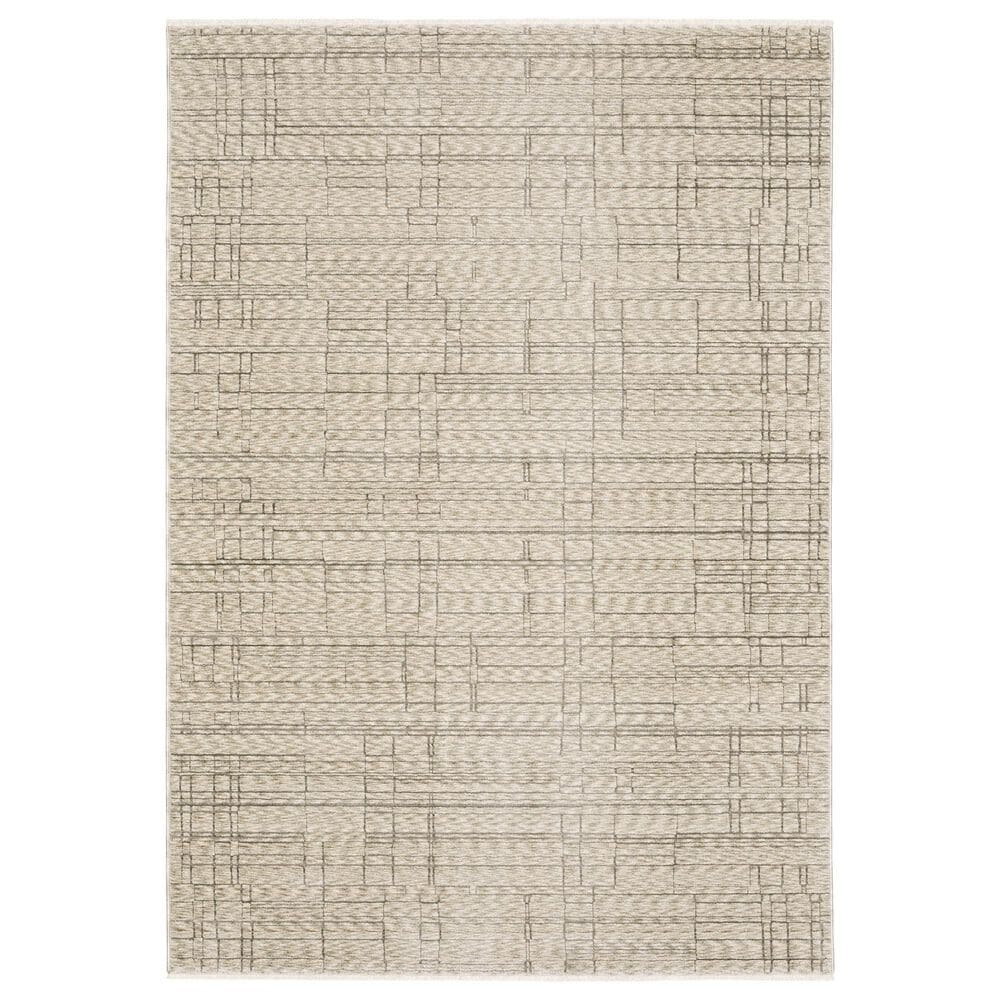 Oriental Weavers Capella Beige and Brown 3&#39;3&quot; x 5&#39; Area Rug, , large