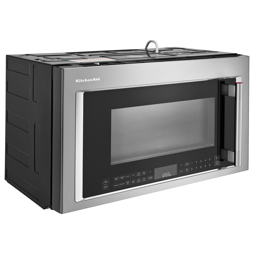 KitchenAid 1.9 Cu. Ft. Over-the-Range Convection Microwave with Air Fry Mode in Stainless Steel, , large