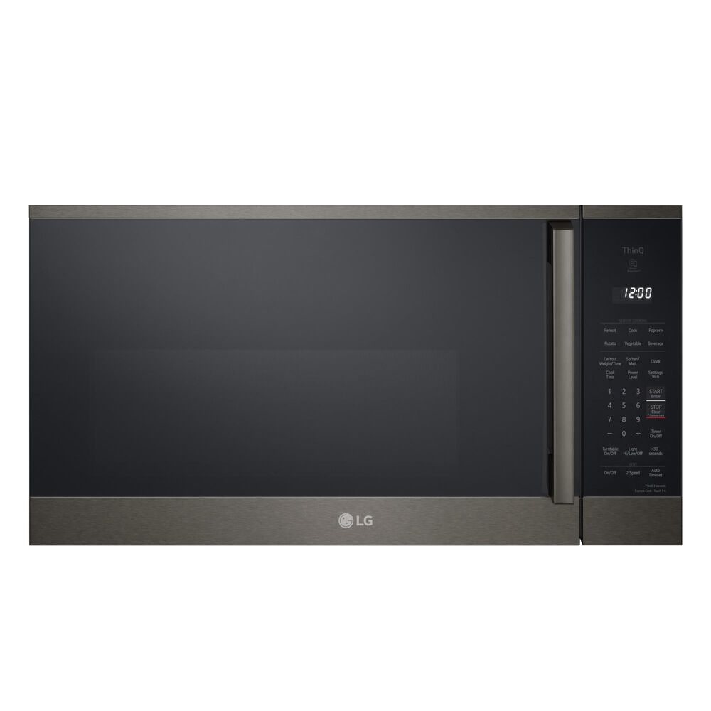 LG 1.8 Cu. Ft. Over-the-Range Microwave Oven in PrintProof Black Stainless Steel, , large