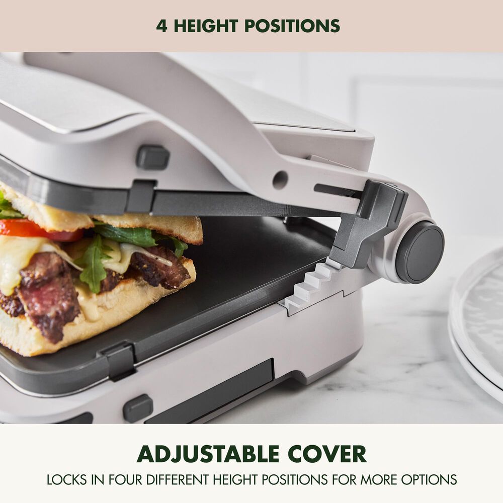 Green Pan 14.5" Advanced Contact Grill and Griddle in Clay, , large
