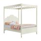 Forma & Co Olivia 5-Piece Full Canopy Bedroom Set in French White, , large