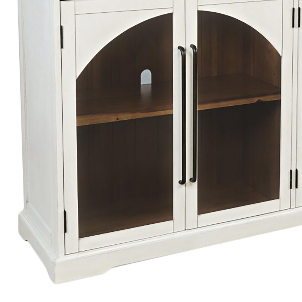 Waltham Archdale 4-Door Accent Cabinet in Antique White, , large