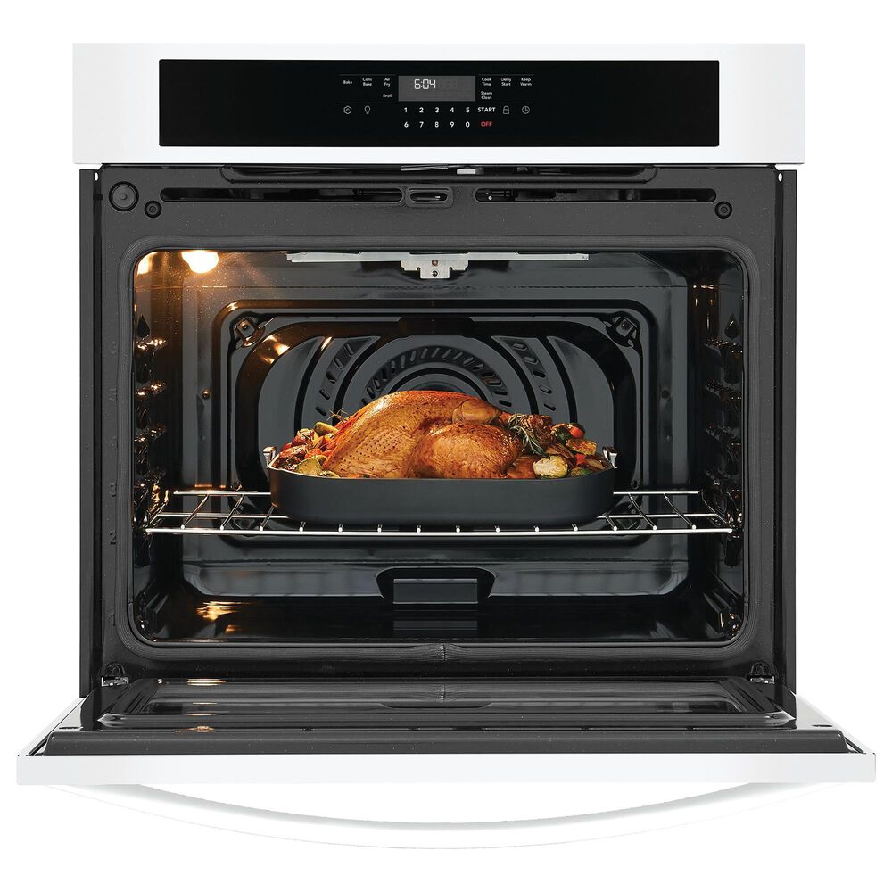 Frigidaire 30" Single Wall Oven with Air Fry in White, , large