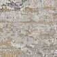 Feizy Cadiz 13" x 20" Ivory and Gray Area Rug, , large