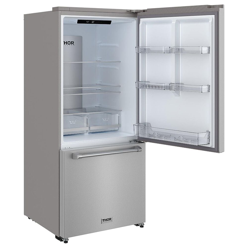 Thor Kitchen 30" Bottom Freezer Refrigerator in Stainless Steel, , large