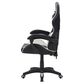 CorLiving Ravagers Gaming Chair in Black/White, , large