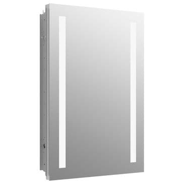 Kohler Verdera 20" x 30" Lighted Medicine Cabinet in Aluminum, , large