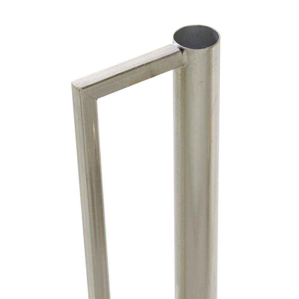 Maple and Jade 2-Piece Decorative Vase Set with Handles in Satin Silver, , large