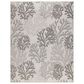 Nourison Garden Oasis Nautical Grey 9" x 12" Indoor/Outdoor Area Rug, , large