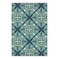 Oriental Weavers Meridian 2206B 5"3" x 7"6" Blue Area Rug, , large