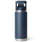 YETI Rambler 26 Oz Water Bottle with Flip Chug Cap in Navy, , large