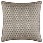 J. Queen New York Maren 26" Square Euro Pillow Sham in Gold, Beige and Chocolate, , large