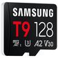 Samsung 128GB T9 UHS-I microSDXC Memory Card in Black, , large