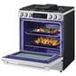 LG 6.3 Cu. Ft. Smart Gas Slide-In Range with ProBake Convection InstaView and Air Fry in PrintProof Stainless Steel, , large