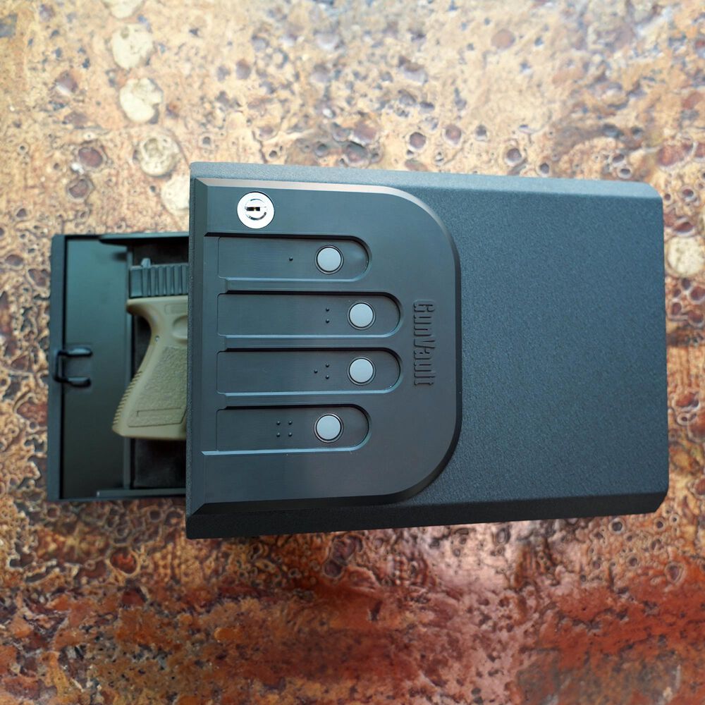 GunVault MiniVault Handgun Safe in Black, , large