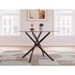Ashley Pharwynn Round Dining Table in Dark Gunmetal - Table Only, , large