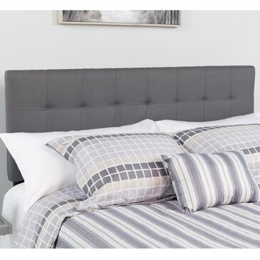 Flash Furniture Bedford Queen Headboard in Dark Gray, , large
