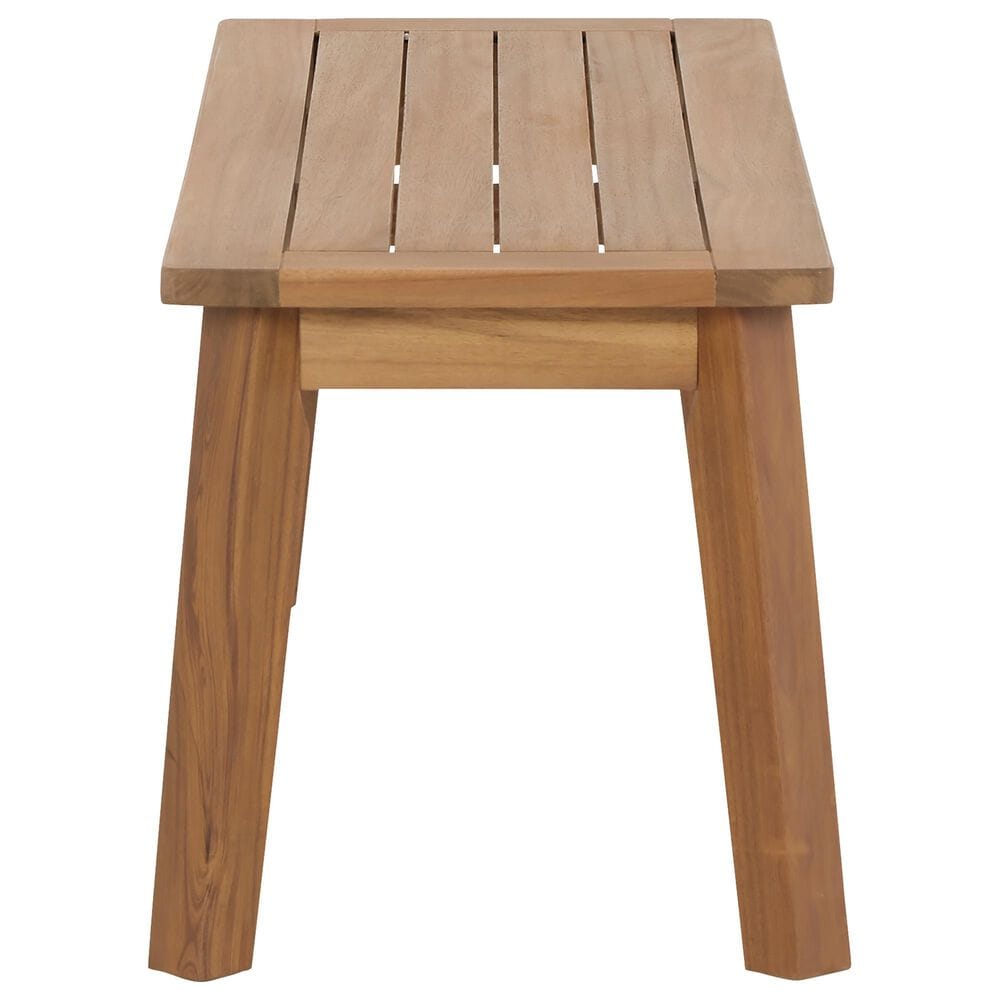 Ashley Janiyah Patio Dining Bench in Light Brown, , large
