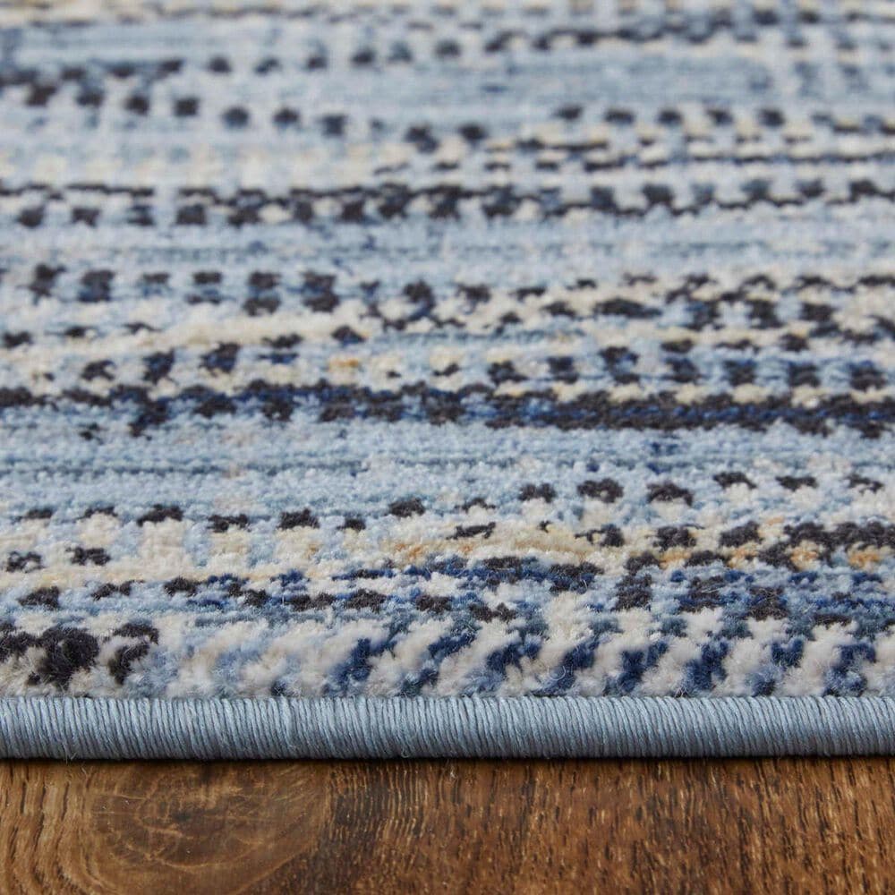 Feizy Sonora 7&#39;10&quot; x 10&#39;3&quot; Blue and Navy Area Rug, , large