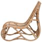 Baxton Studio Genera Rattan Lounge Chair in Natural, , large