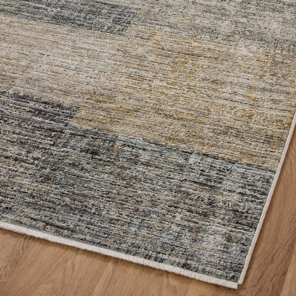 Loloi Soho 2&#39;7&quot; x 12&#39; Grey and Gold Runner, , large