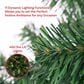 Timberlake 7.5 ft Artificial Christmas Tree with 450 LED Lights in Green, , large