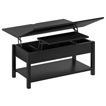 HOMLUX Lift Top Coffee Table in Black, , large