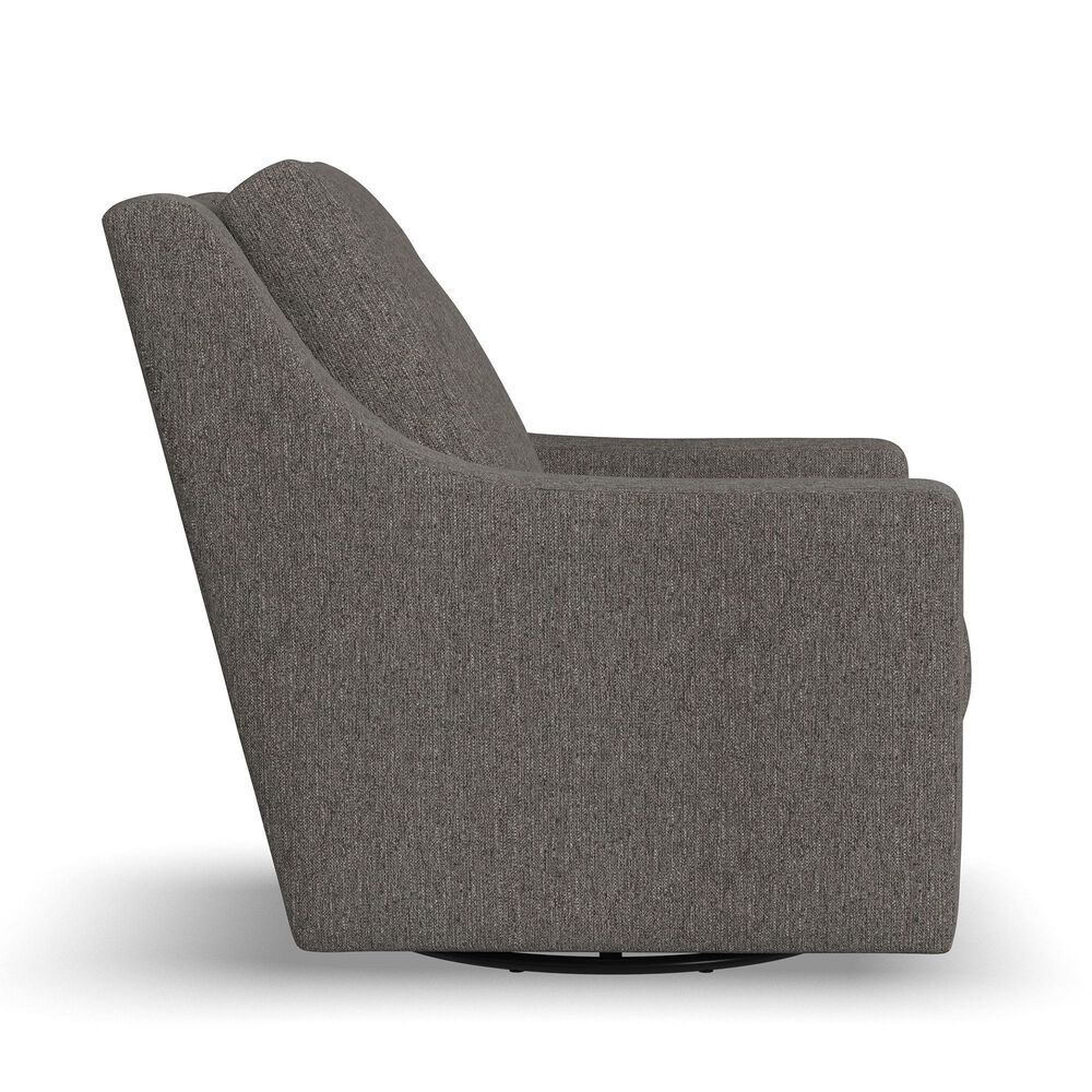 Flexsteel Murph Swivel Glider Chair in Carbon, , large